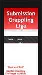 Mobile Screenshot of grappling-liga.de
